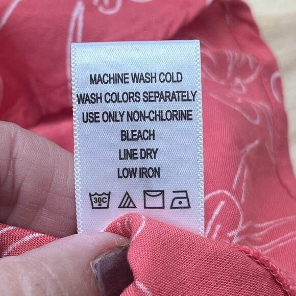 Woman Within Floral Button Down Blouse Top Size 5X Blue Lightweight Flowy Office - Picture 8 of 11